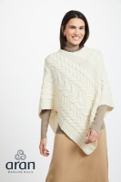 Ladies Supersoft Merino Aran Cape